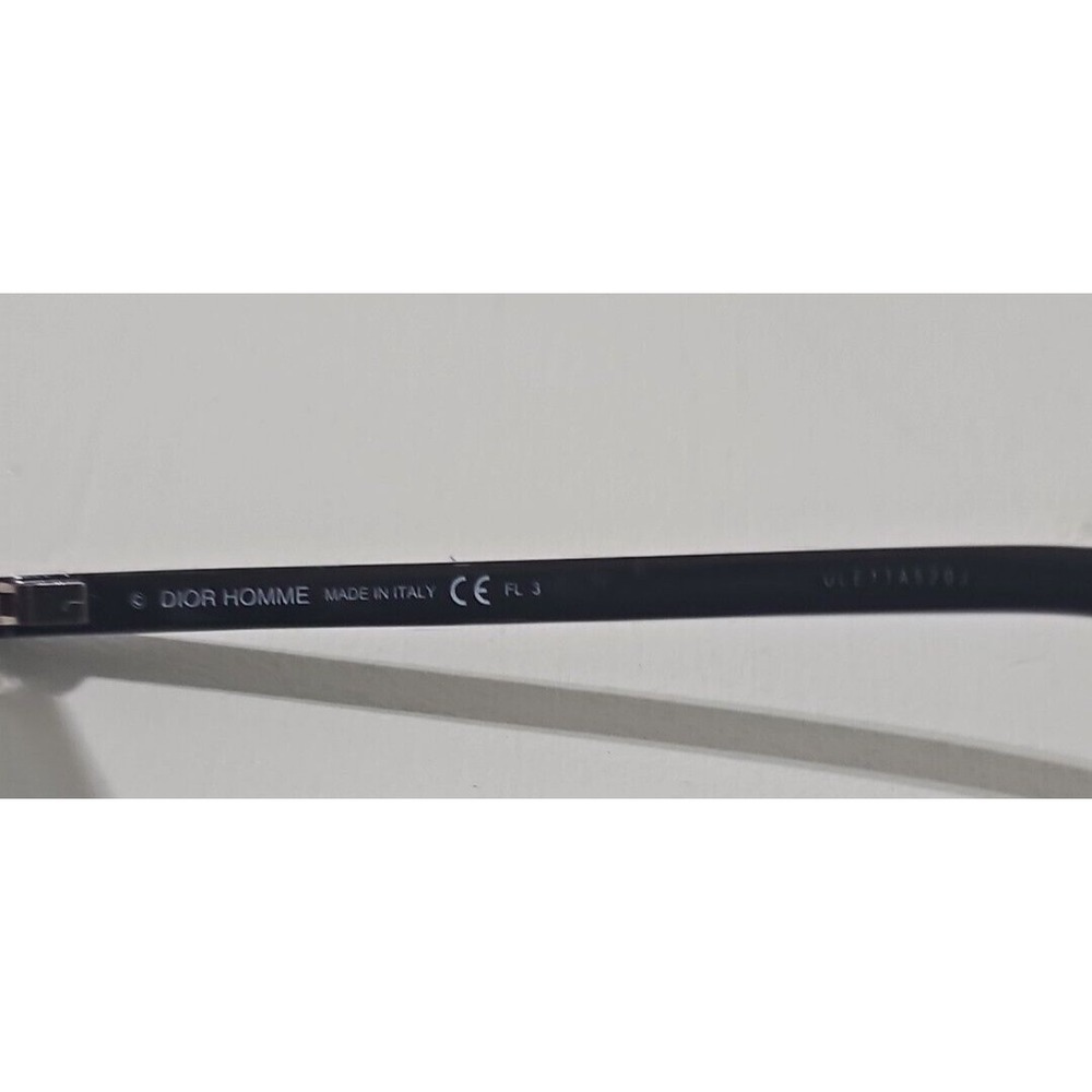 Dior Homme Blacktie 247S  900T4 Clear/Black  Eyeglasses 60-14-150 Frames Only - Picture 10 of 11